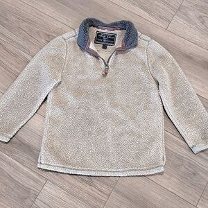 True Grit Unisex Sherpa Half-Zip Pullover Size Small